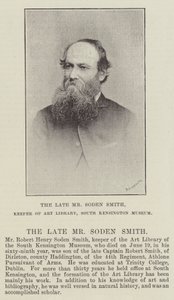 Merhum Bay Soden Smith, Sanat Kütüphanesi Koruyucusu, South Kensington Müzesi by English Photographer