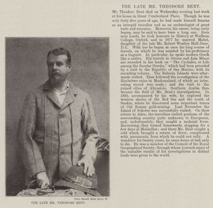 Merhum Bay Theodore Bent by English Photographer