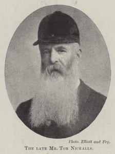 Merhum Bay Tom Nickalls by English Photographer