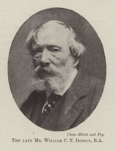 Merhum Bay William CT Dobson, RA by English Photographer