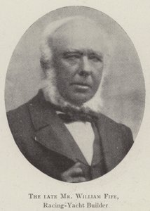 Rahmetli Bay William Fife, Racing-Yacht Builder by English Photographer