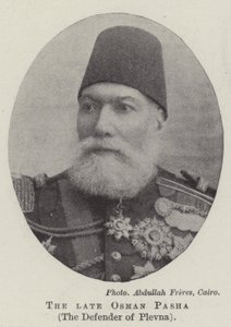 Plevne Muhafızı Rahmetli Osman Paşa by English Photographer