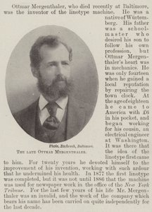 Geç Ottmar Mergenthaler by English Photographer