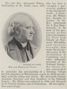 Merhum Prebendary Wilson by English Photographer