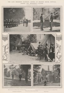Rahmetli Başkan McKinley, Başkanların Hastalığı sırasında Milburn House, Buffalo