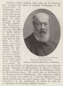Rahmetli Profesör Tait, Edinburgh