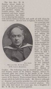 Aziz James, Marylebone merhum Muhterem HR Haweis, by English Photographer