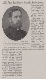 Geç Sağ Muhterem Piskopos Cramer-Roberts, Başdiyakoz ve Blackburn Vekili by English Photographer