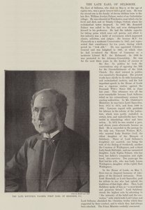 Merhum Roundell Palmer, Selborne