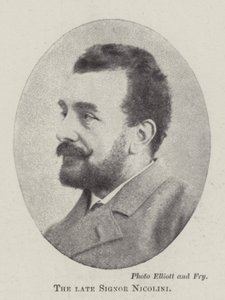 Merhum Signor Nicolini by English Photographer