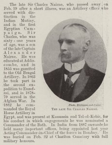 Merhum Sir Charles Nairne by English Photographer