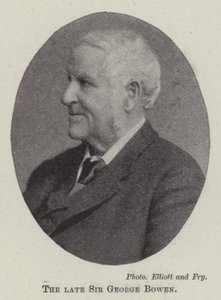 Merhum Sir George Bowen by English Photographer