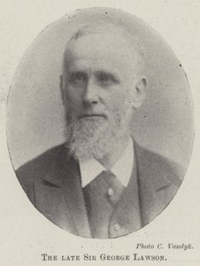 Merhum Sir George Lawson by English Photographer