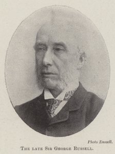 Merhum Sir George Russell by English Photographer