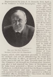 Merhum Sir John Donnelly, Sekreter Bilim ve Sanat Bölümü by English Photographer