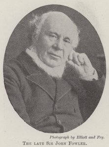 Merhum Sir John Fowler by English Photographer