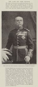 Merhum Sir John Hudson, Bombay Başkomutanı by English Photographer