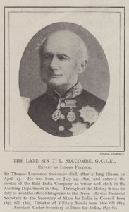 Merhum Sir T L Seccombe, GCIE, Hindistan Finansı Uzmanı by English Photographer