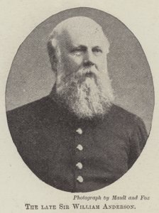 Merhum Sir William Anderson by English Photographer