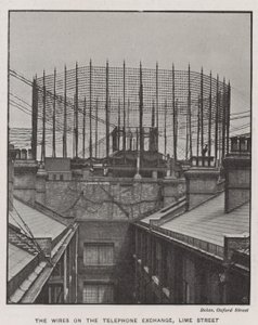 Telefon santralinin telleri, Lime Street by English Photographer