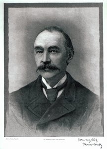 Thomas Hardy, 1892  by English Photographer