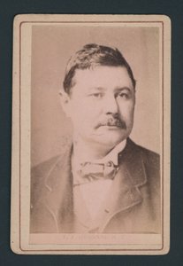 Thomas OConnor, İrlandalı milliyetçi, kartvizit by English Photographer