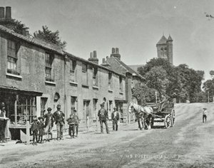 Tottenham Lane, Hornsey: ön cepheler, 1893 by English Photographer