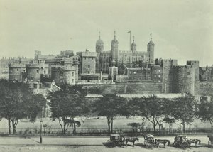 Londra Kulesi, Tower Hill, 1890 by English Photographer