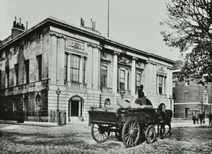 Trinity Evi, Trinity Meydanı, Londra Şehri, 1890 by English Photographer