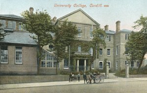 Üniversite Koleji, Cardiff (renkli fotoğraf) by English Photographer