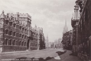 Üniversite Koleji, High Street, Oxford by English Photographer