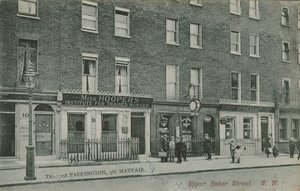 Yukarı Baker Caddesi, Londra by English Photographer