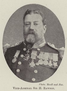 Koramiral Sir H Rawson by English Photographer