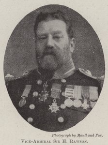 Koramiral Sir H Rawson by English Photographer