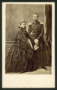 Victoria, Kraliyet Prensesi ve Prusya Prensi Frederick by English Photographer