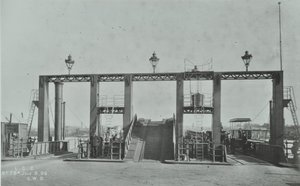 Woolwich Feribotunun Görünümü , 1896 by English Photographer