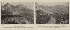 Boers tarafından kuşatılmış Estcourt, Natal, Manzaraları by English Photographer