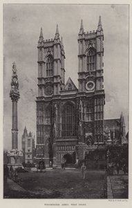 Westminster Manastırı, Batı Cephesi by English Photographer
