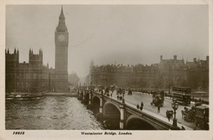 Westminster Köprüsü, Londra by English Photographer