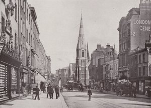 Christ Church ile Westminster Bridge Road, by English Photographer