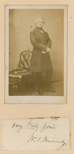 William Macready, oyuncu by English Photographer