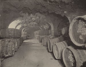 Şarap Mahzenleri (b/w fotoğraf) by English Photographer