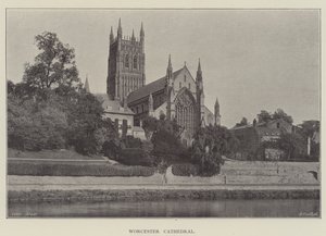 Worcester Katedrali by English Photographer