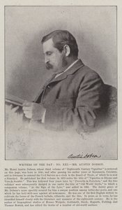 Günün Yazarları, Bay Austin Dobson by English Photographer