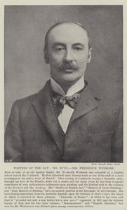 Günün Yazarları, Bay Frederick Wedmore by English Photographer