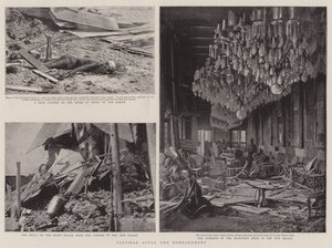 Bombardıman sonrası Zanzibar