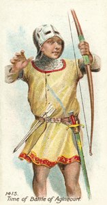 1415, Agincourt Savaşı Zamanı by English School