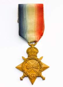 1914-15 Yıldız, c.1918 (ipek kurdele ile bronz) by English School