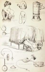 19. Yüzyıl Kreş Aletleri, c.1890 by English School