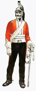 3. Ejderha Alayı 1812 Trooper by English School